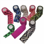 Mudah Tear Elastic Self Adhesive Kelas 1 GSPMED Pembalut Bukan Tenunan Sesuaikan Dicetak