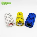 Melekat pada dirinya sendiri mampatan logo tersuai bernafas pembalut sampel percuma